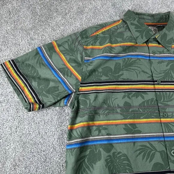 Salt Life Men's Button Down Live Salty Hawaii Shirt Shirt Sleeve Size Large - Picture 4 of 15